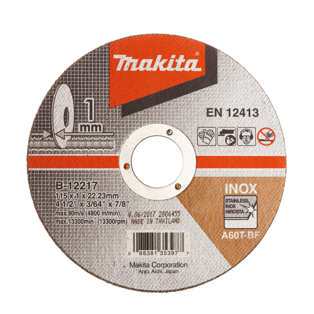 Cut off wheel 115 x 1,0 x 22,23 mm