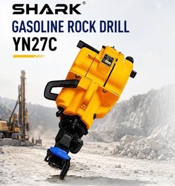 SHARK YN27C GASOLINE ROCK DRILL