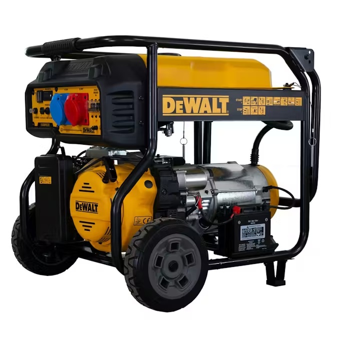 DEWALT DXGNP853E 10.6 KVA PETROL GENERATOR ELECTRIC START