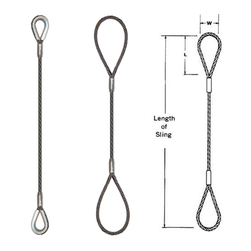 SINGLE LEG WIRE SLING