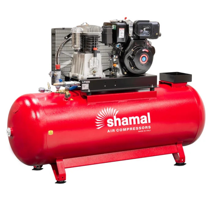 Shamal NB7/11S/500F/D Diesel Engine Air Compressor 270L