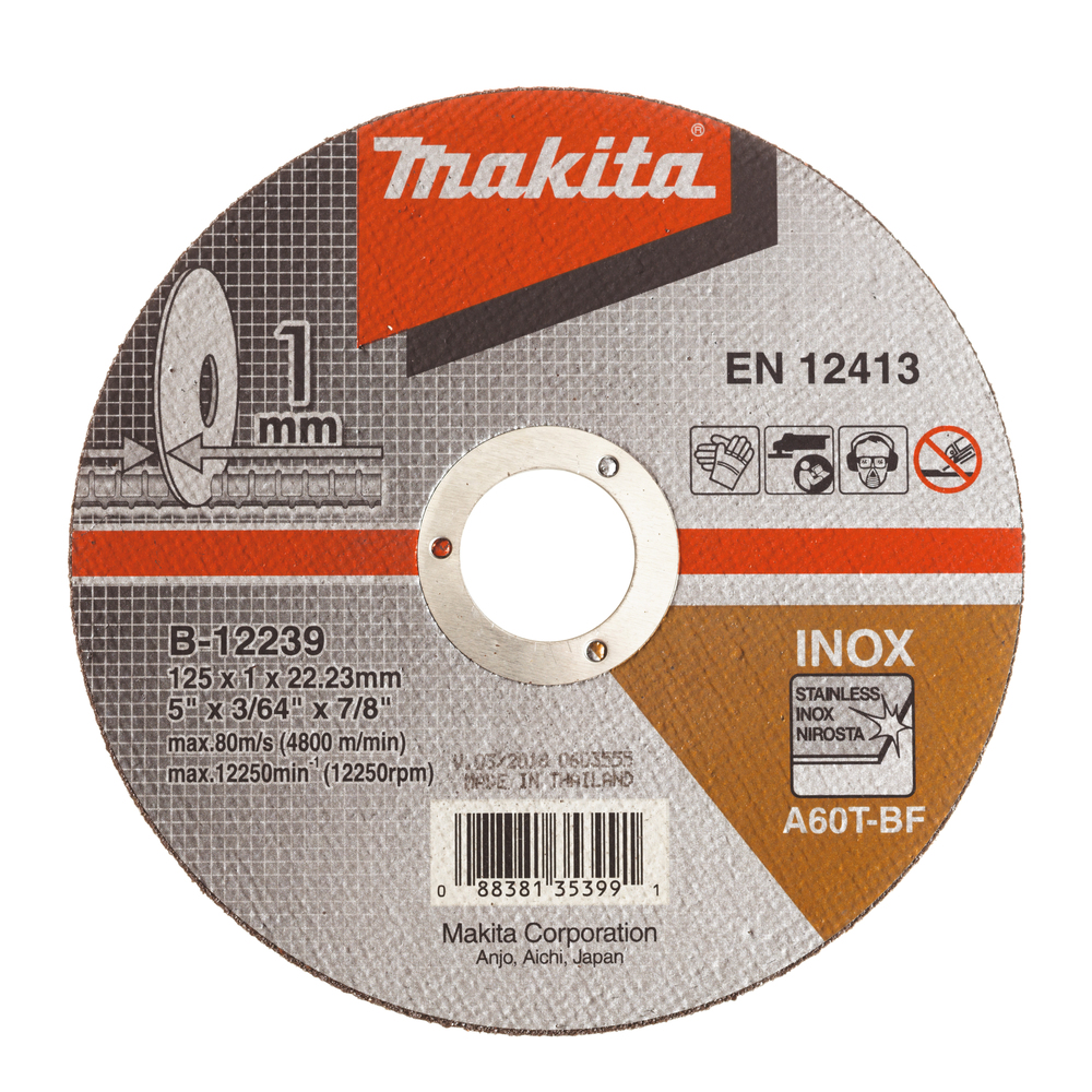 Cut off wheel 125 x 1,0 x 22,23 mm
