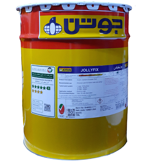 JOTUN JOLLYFIX MATT WHITE 18LTR