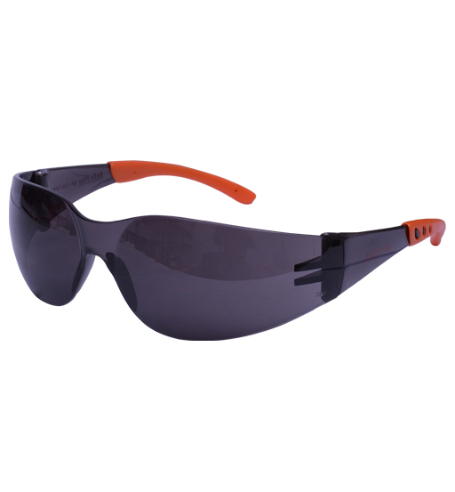 SAFETY GOGGLE BLACK H/D ORANGE