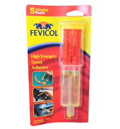 FEVICOL RAPID EPOXY 24ML SYRINGE TYPE