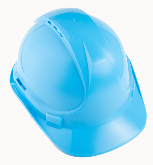 SAFETY HELMET LIGHT BLUE
