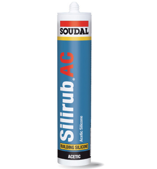 SOUDAL SILIRUB AC+ WHITE 280ML