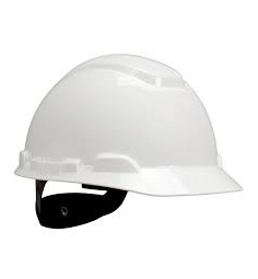 HARD HAT WHITE RATCHET SUSP